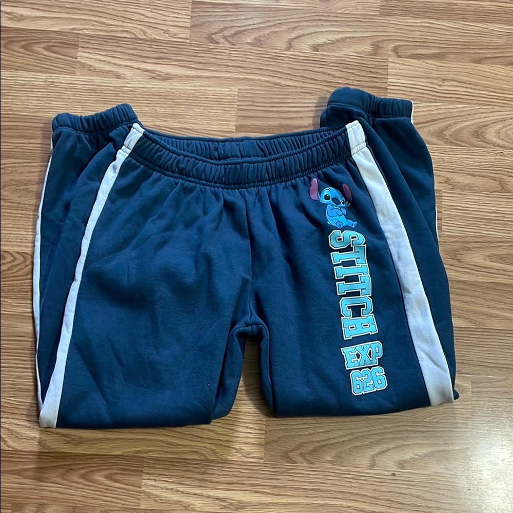 Women's Disney Stitch Blue Jogger Pants